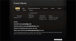 Desktop Screenshot of forestghosts.weebly.com