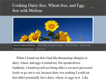 Tablet Screenshot of cookingwithmelissa.weebly.com