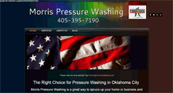 Desktop Screenshot of morrispressurewashing.weebly.com