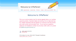 Desktop Screenshot of 5pfefferle.weebly.com