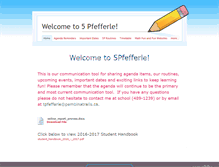 Tablet Screenshot of 5pfefferle.weebly.com