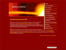 Tablet Screenshot of glenysclarke.weebly.com