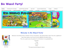 Tablet Screenshot of binweevilparty.weebly.com