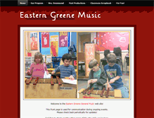 Tablet Screenshot of easterngreenemusic.weebly.com