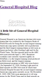 Mobile Screenshot of generalhospitalblog.weebly.com