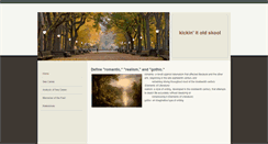 Desktop Screenshot of kickinitoldskool.weebly.com