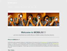 Tablet Screenshot of mobilised.weebly.com