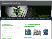 Tablet Screenshot of oilfiltrationman.weebly.com