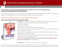 Tablet Screenshot of labor-induce-naturally.weebly.com