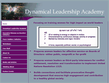 Tablet Screenshot of dynamicalleadership.weebly.com