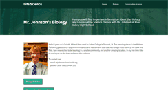 Desktop Screenshot of mrjohnsonscience.weebly.com