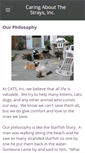Mobile Screenshot of caringaboutthestrays.weebly.com