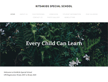 Tablet Screenshot of k4kspecialschool.weebly.com