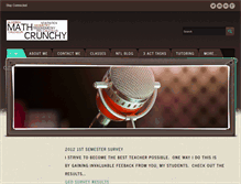 Tablet Screenshot of crunchymath.weebly.com
