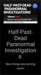 Mobile Screenshot of halfpastdead.weebly.com