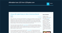 Desktop Screenshot of 12v-led.weebly.com