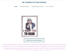 Tablet Screenshot of connerland.weebly.com