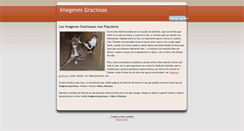 Desktop Screenshot of imagenesgraciosas.weebly.com