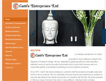 Tablet Screenshot of carolsenterprisesltd.weebly.com