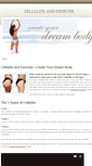 Mobile Screenshot of celluliteandexercise.weebly.com
