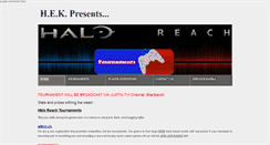 Desktop Screenshot of halotournaments.weebly.com