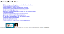 Desktop Screenshot of privatemedicalinsurance.weebly.com