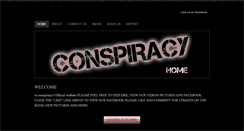 Desktop Screenshot of conspiracyband.weebly.com