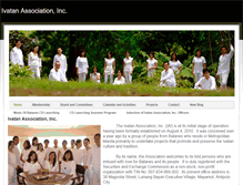 Tablet Screenshot of ivatanassociationinc.weebly.com
