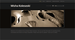 Desktop Screenshot of mishakolesoski.weebly.com
