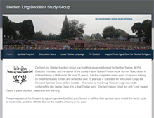 Tablet Screenshot of dechenlingbuddhiststudy.weebly.com