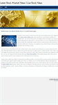 Mobile Screenshot of lateststockmarketnews.weebly.com