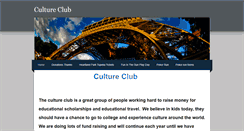 Desktop Screenshot of cultureclubkids.weebly.com