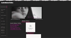 Desktop Screenshot of justinbieberonline.weebly.com