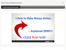 Tablet Screenshot of chrisfarrel.weebly.com