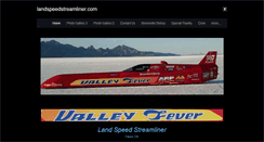 Desktop Screenshot of landspeedstreamliner.weebly.com