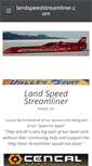 Mobile Screenshot of landspeedstreamliner.weebly.com