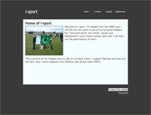 Tablet Screenshot of i-sport.weebly.com