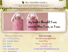 Tablet Screenshot of fairchild3.weebly.com