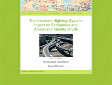 Tablet Screenshot of interstatehighway.weebly.com