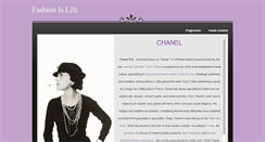 Desktop Screenshot of fashionlifes.weebly.com