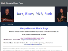 Tablet Screenshot of martygilmanmusic.weebly.com