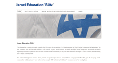 Desktop Screenshot of israeleducationblitz.weebly.com