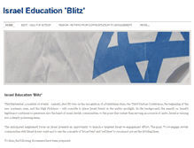 Tablet Screenshot of israeleducationblitz.weebly.com