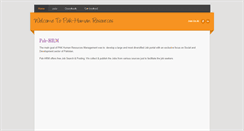 Desktop Screenshot of pak-hrm.weebly.com