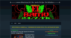 Desktop Screenshot of elbarrio247.weebly.com