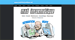 Desktop Screenshot of madinformatique.weebly.com