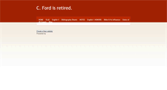 Desktop Screenshot of cjdford.weebly.com