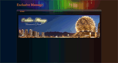 Desktop Screenshot of exclusivemassage.weebly.com