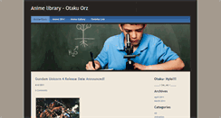 Desktop Screenshot of animelibrary.weebly.com