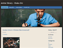 Tablet Screenshot of animelibrary.weebly.com